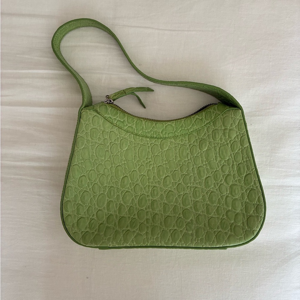 Green BY FAR leather bag